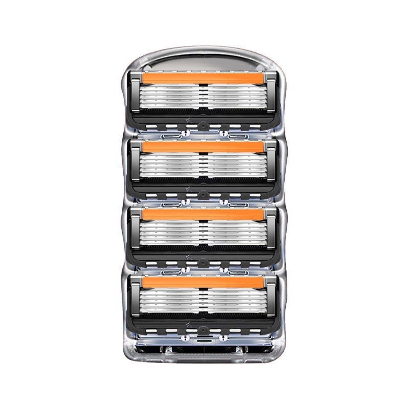 Hoja de afeitar manual de 5 capas al por mayor Hoja de afeitar de cinco capas Hoja de afeitar Hoja de afeitar Hoja de afeitar para hombres