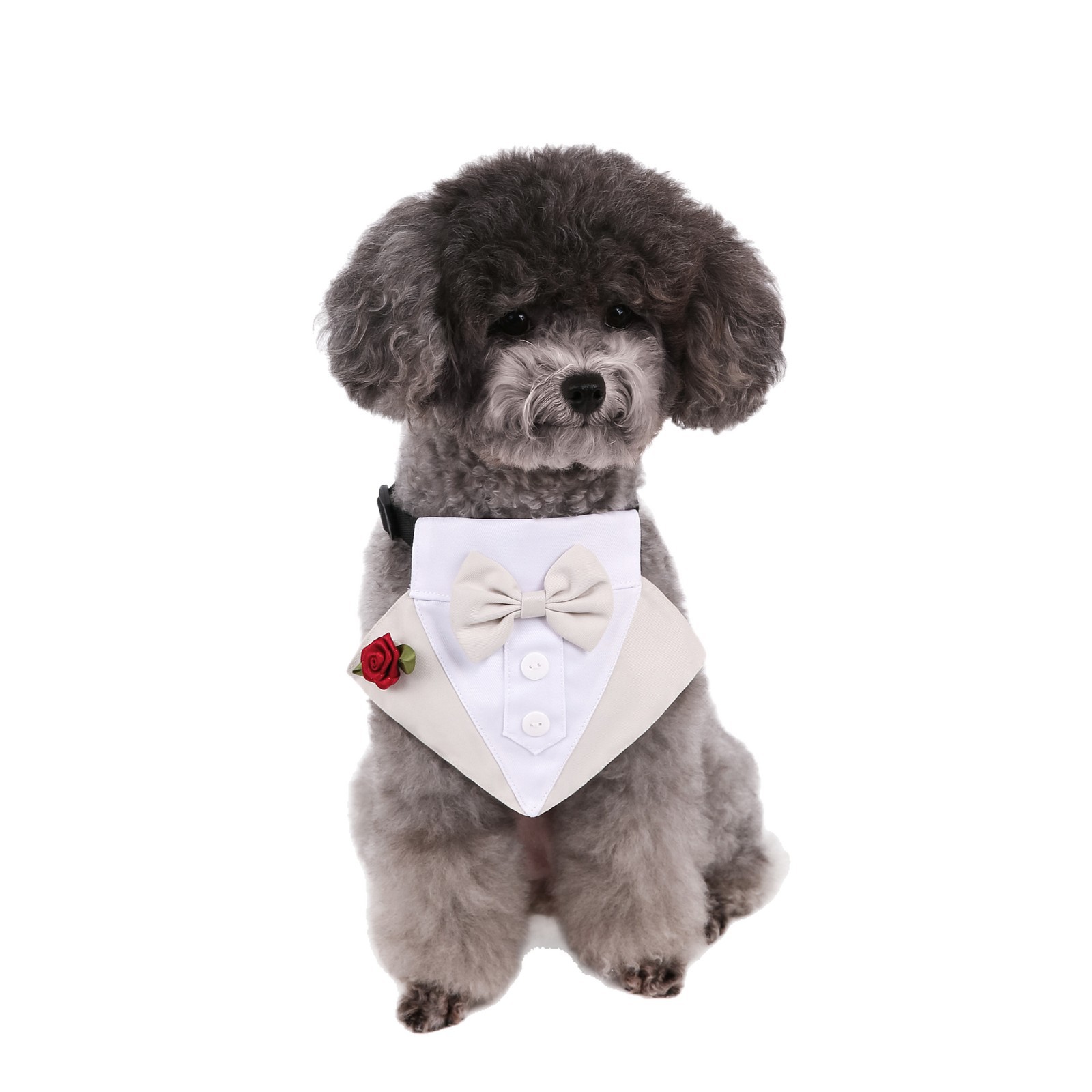 Navidad Año Nuevo transfronterizo nuevo estilo británico trajes de boda toallas de boda toallas de triángulo bufandas para mascotas