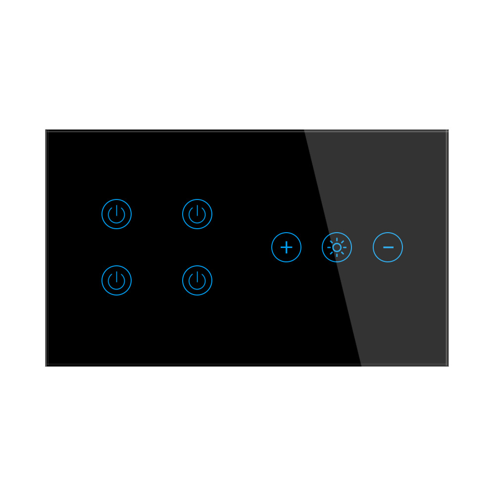 Four open+light (wifi version) black