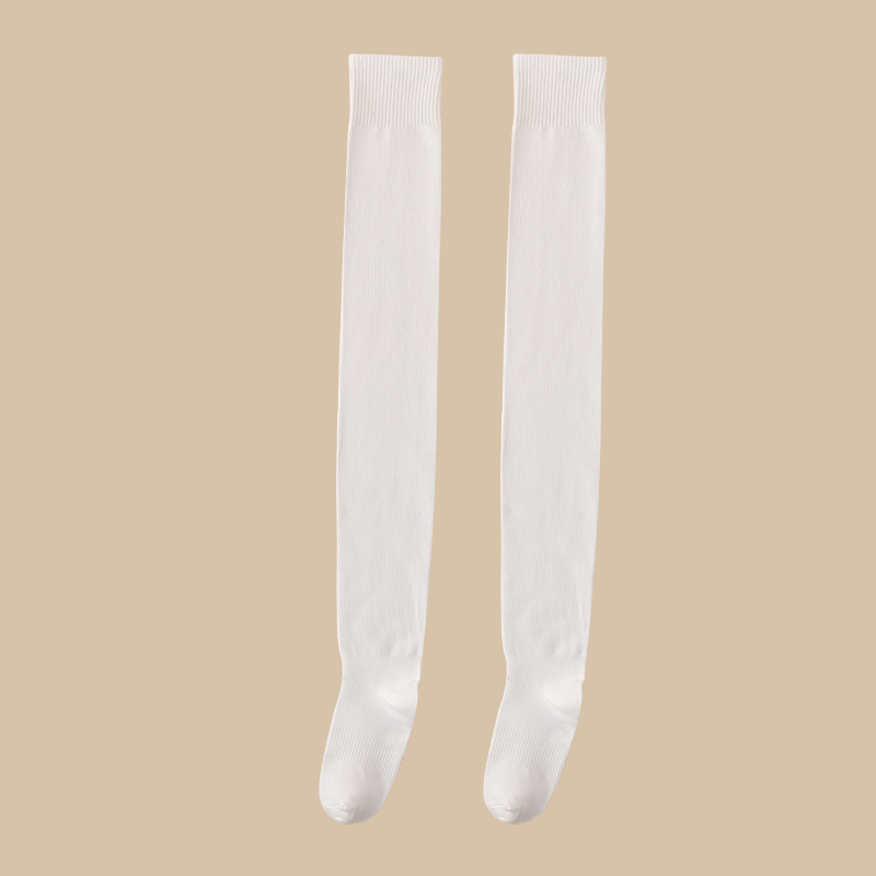 면 패딩 스타킹 1 쌍 (흰색)