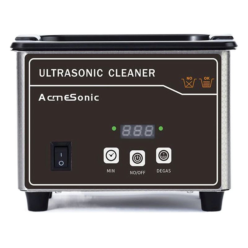 Ультразвуковая машина для чистки очков, ювелирных изделий, золота, часов и мелких предметов из нержавеющей стали для трансграничной торговли, в наличии