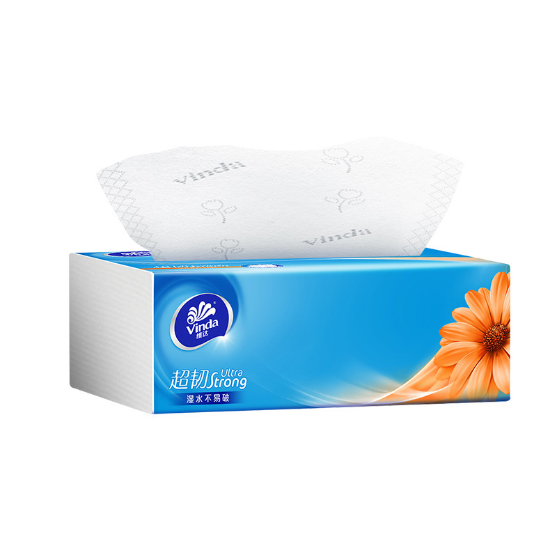 Vinda 細くて丈夫なティッシュペーパー 3 層 100 枚 3 パックのナプキン トイレットペーパー 取り外し可能なペーパータオル 家庭用 学生向け 手頃なパッケージ|undefined