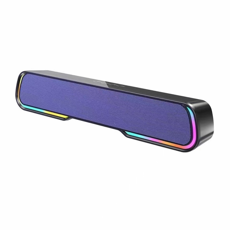 外国貿易人気のロングストリップオーディオワイヤレス Bluetooth スピーカーカラフルなマーキー RGB 発光デスクトップ USB コンピュータオーディオ|undefined