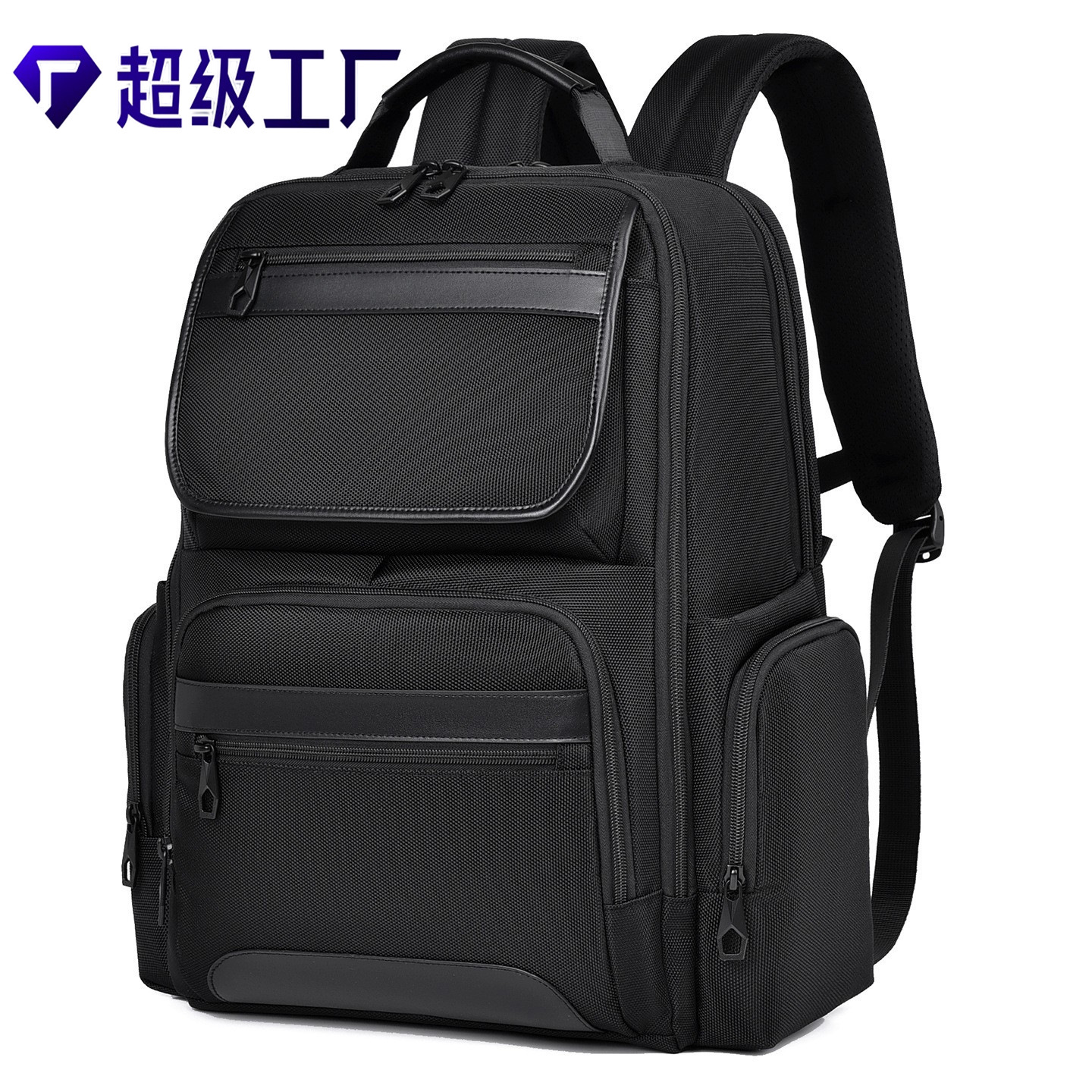 Cross-Border Backpack, Business Large-Capacity Computer Backpack, Short-Distance Commuting and Business Trip Backpack, 15.6inch Multi-Functional Backpacks
