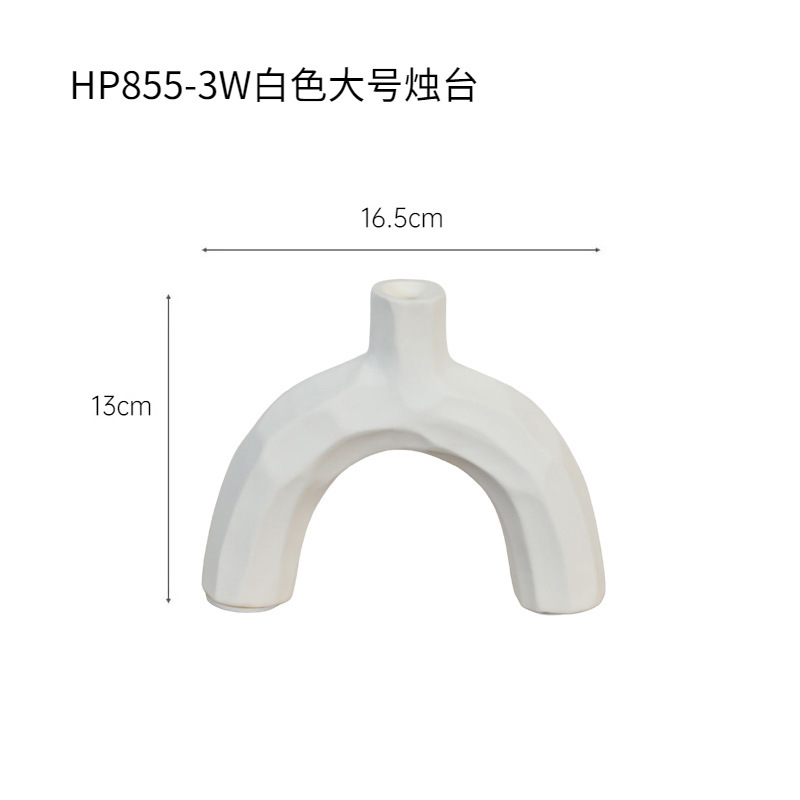 Candelabro blanco de gran tamaño hp855 - 3W