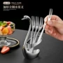 加厚316304不锈钢月饼叉