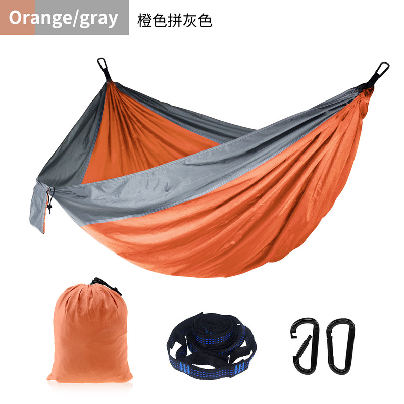 高帯調節バンドシングル二人屋外ハンモックナイロンハンモックアマゾン熱売クロスボーダー工場スポット|undefined