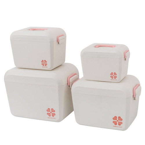 Family epidemic prevention small medicine box children's first aid medical box large size medication storage box baby medicine medical box for home use