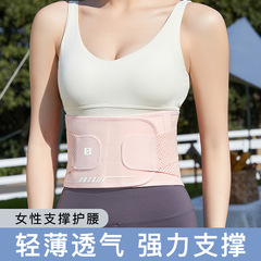 女性の運動はベルトの専門のフィットネスを保護します。腰を保護します。