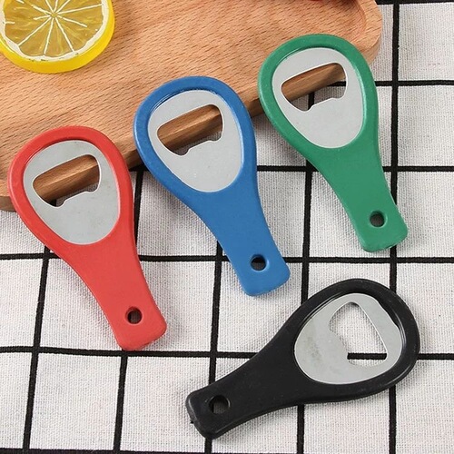 Simple Plastic Stainless Steel Bottle Opener Wine Opener Practical Beer Opener Bottle Opener