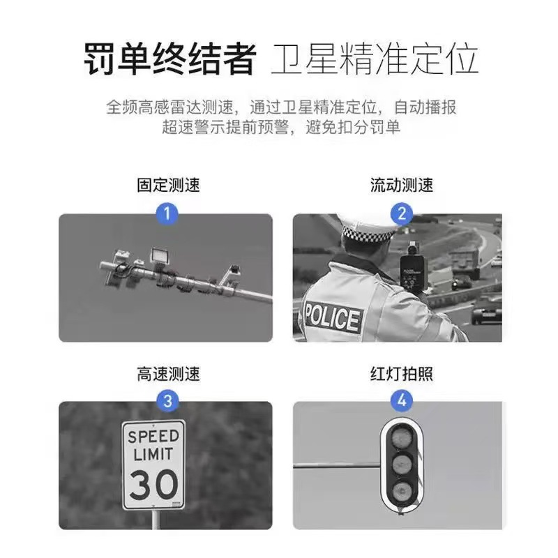 E-Commerce Dropshipping 4.5inch Hd Driving Recorder 1080P Starlight Night Vision Dual-Lens Reversing Image