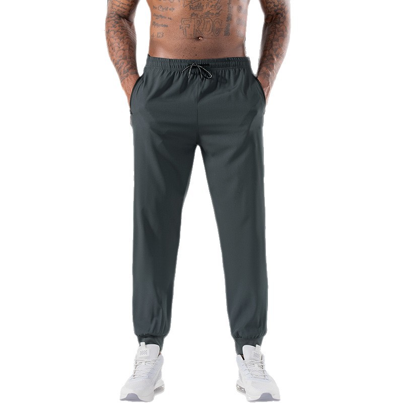 summer silk thin breathable quick dry trousers