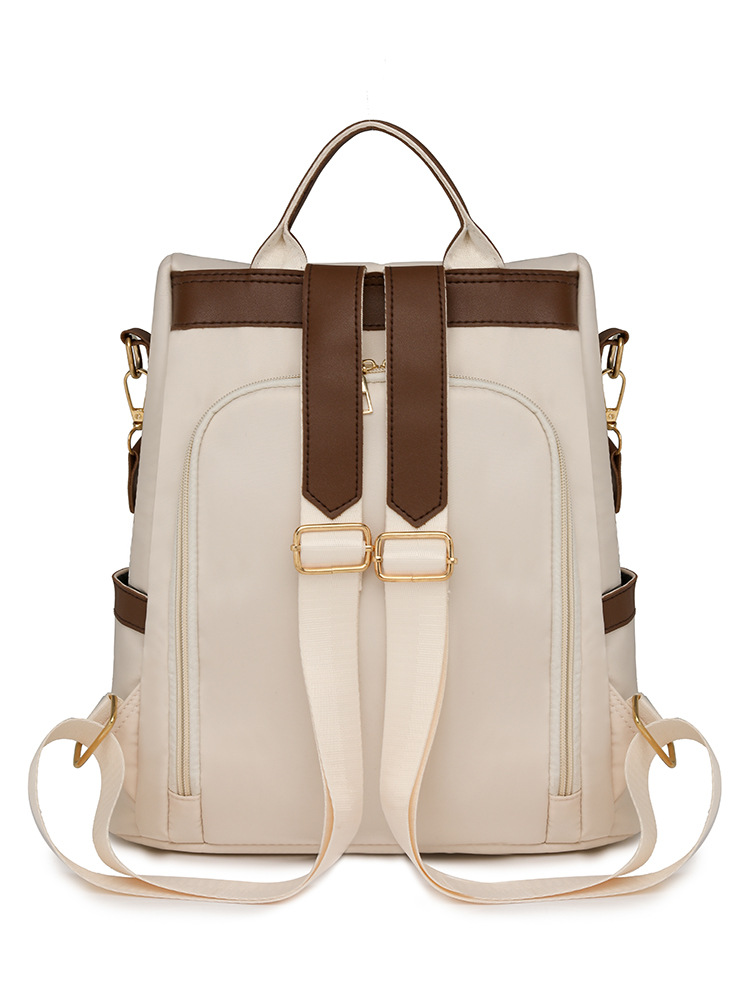 Mochila para mujer Mochila de nylon Casual Nuevo Commuter 2025 Mochila Mochila Simple Moda Ladies Travel Todo fósforo