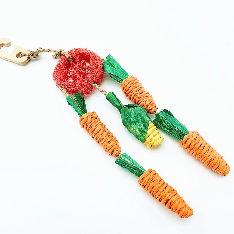 Амазонки Взрывы Кролик Нить Укус Птица Молярная нить Домашнее животное Укус Моркови Шнурок Кукла Кролик Молярная нить