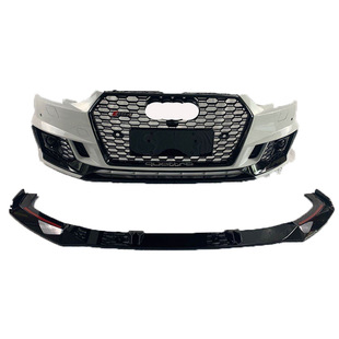 Newly Upgraded Car Parts A4 Modified to Rs4 B9 Front Bumper with Quattro, Suitable for Audi R