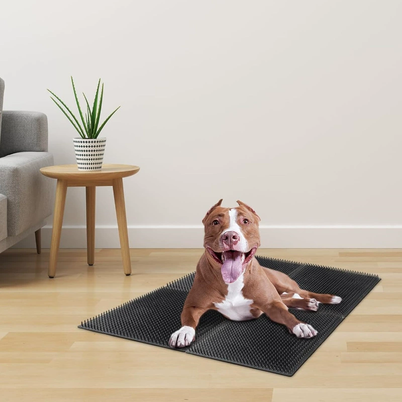 Трансграничная хот-продажа собачья спина массажная подушка собачья поцарапать шерстяная подушка собачья кровать мягкая противозудная подушка собачья спина царапает