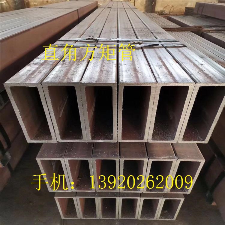 玻璃幕墙专用方管Q235B直角方管Q355B直角方矩管加厚抗磨无缝钢管
