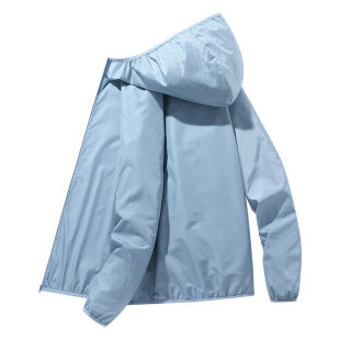 2025 Summer Sun Protection Clothing Men's Breathable Clothing Outdoor Anti-Uv Skin Clothing Jacket Factory