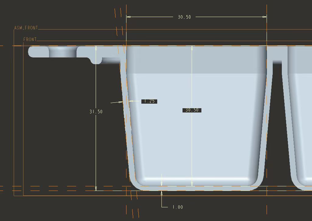 Neue Silikon-Eiswürfelform 15er Silikon-Eiswürfelform große quadratische Form mit Deckel großer Unterteiler Eiswürfelform Eisbox Fabrik Originalware sofort verfügbar