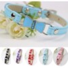 Carefully selected Pets A collar for a horse Small dogs bow Leatherwear Diamonds Dogs Kitty ornament Explosive money Pets Supplies