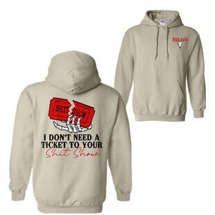 F 50714 I Don't Need A Ticket Hoodie ���Z�l�� �W���羳