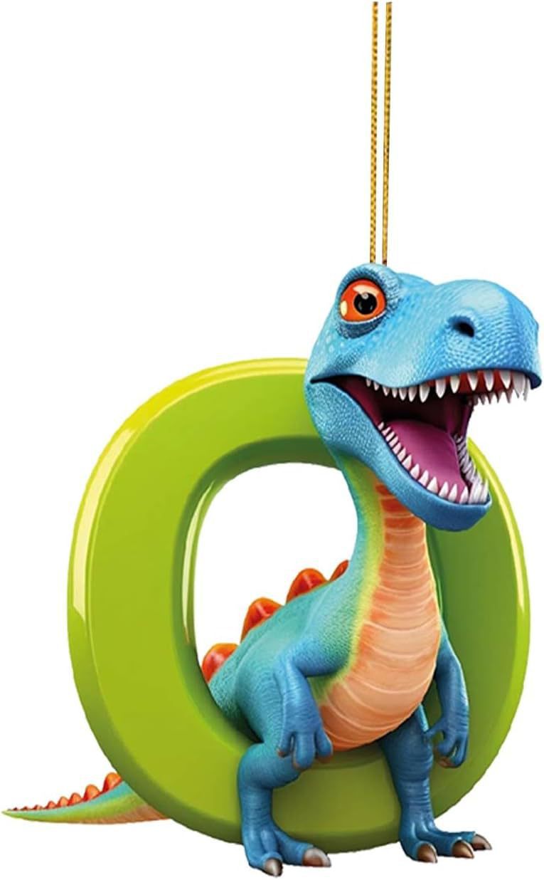 Dinosaurio 26 letras inglesas deformación de números deformación de juguetes de dinosaurio ABCD