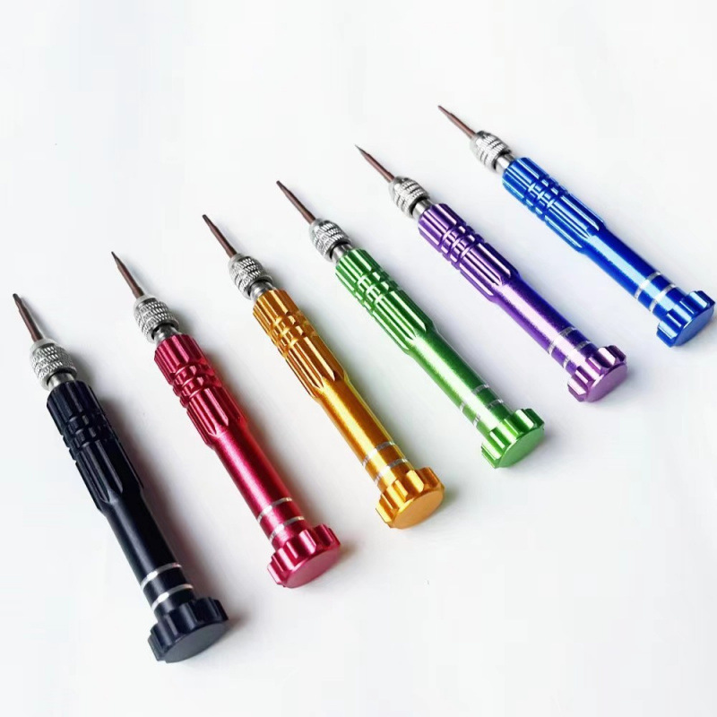 Five-In-One Aluminum Alloy Screwdriver 5-in-1 Screwdriver Mobile Phone Disassembly and Repair Tool Set