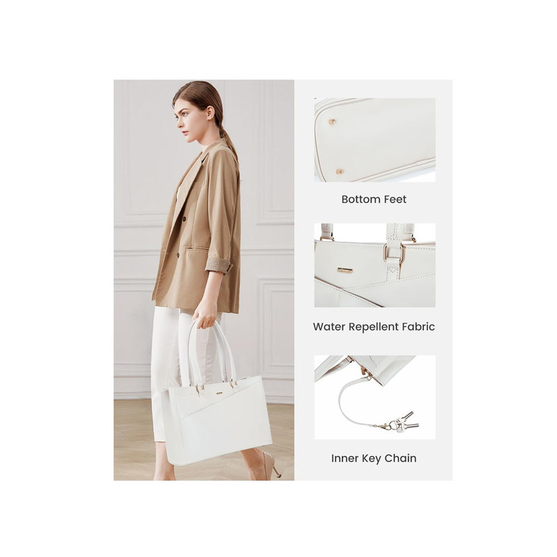 2025 New Pu Tote Bag Women's Laptop Handbag Leather Computer Bag Women's Business Briefcase