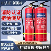 2025年新国标干粉灭火器4kg×2瓶手提式店铺商用消防器材3/5/8kg