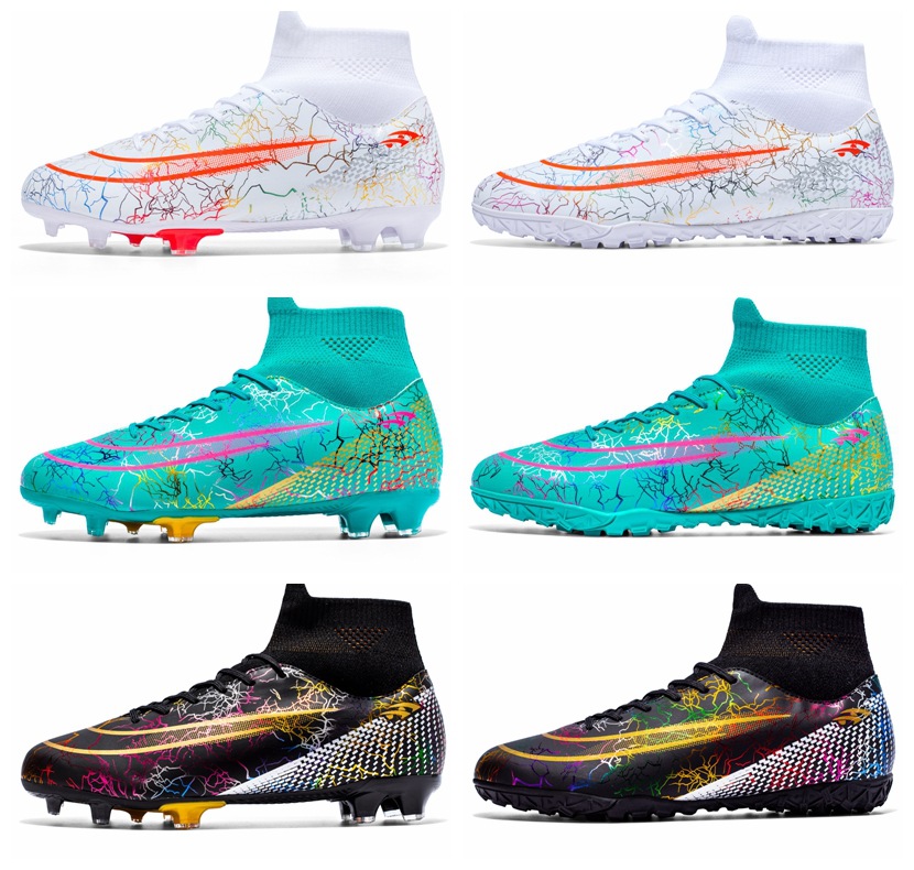 2023 verano nuevos zapatos de fútbol para hombres zapatos de entrenamiento de clavos largos zapatos de fútbol de clavos jóvenes estudiantes zapatos deportivos adultos