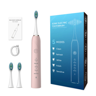 Manufacturer Wholesale Cross-Border Waterproof Household Electric Toothbrush Soft-Bristled Magnetic Levitation Smart Sonic Electric Toothbrush