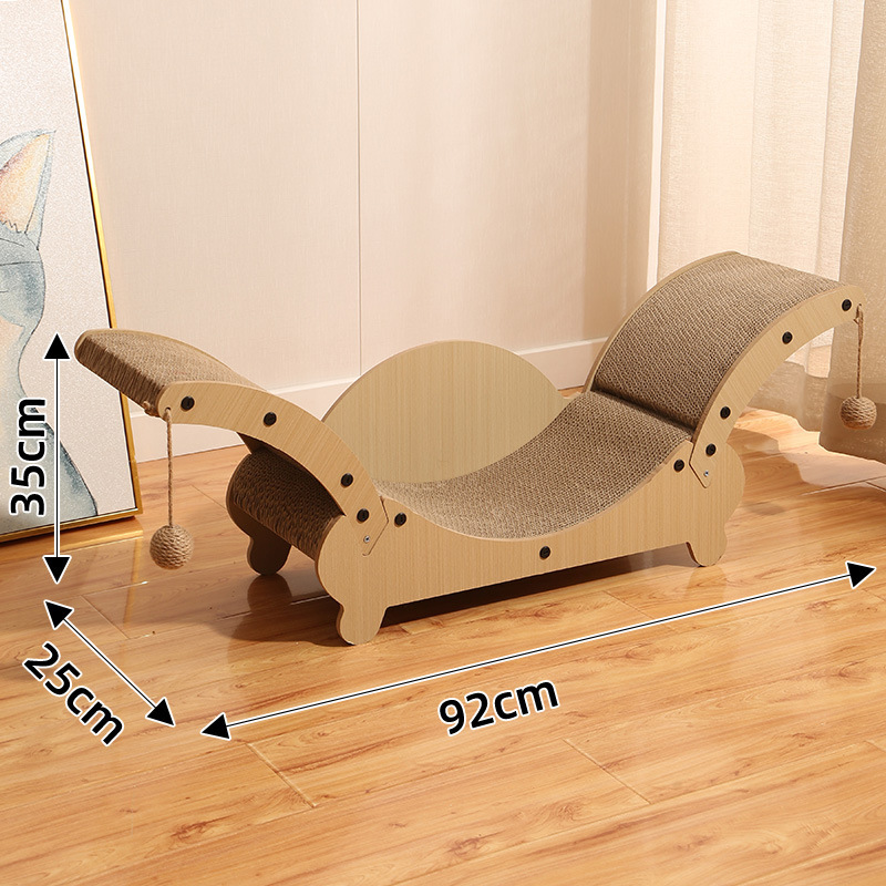ZJM-양면 긴의자 고양이 긁는 기둥