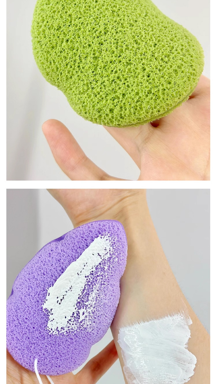 VIBELY Glove Face Wash Mud Mask Deep Cleansing Wonder, the same style powder puff, water drop face cleansing puff undefined