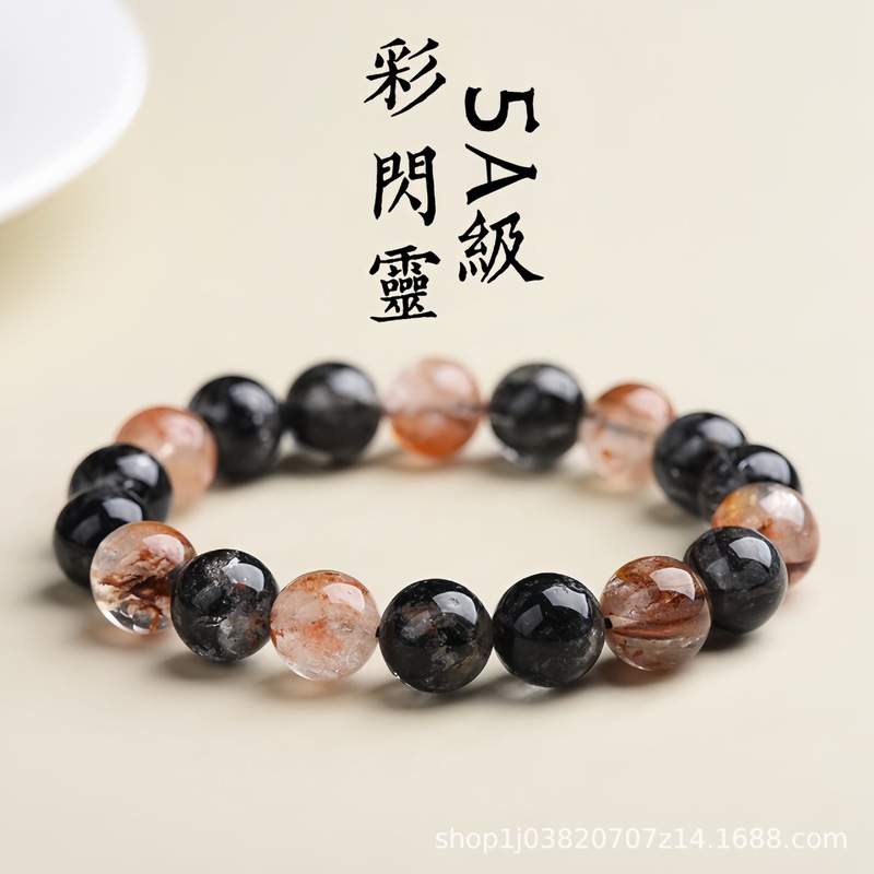Xinxuange 7A 天然氷透明ダイヤモンドビーズブレスレットクリスタルスパークリングルースビーズブレスレット工場直販|undefined
