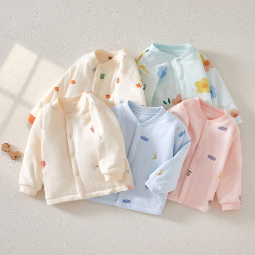 Baby clothes, autumn and winter quilted children's cotton clothes, girls' winter clothes, children's cotton clothes, baby cotton-padded jackets, newborn clothes