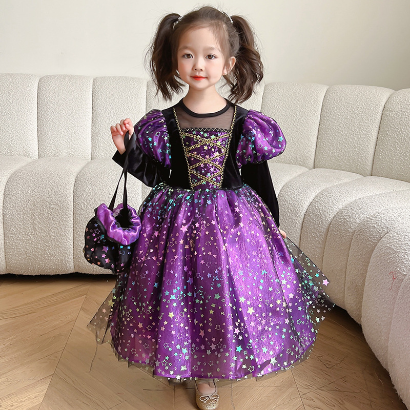 purple small princess costume