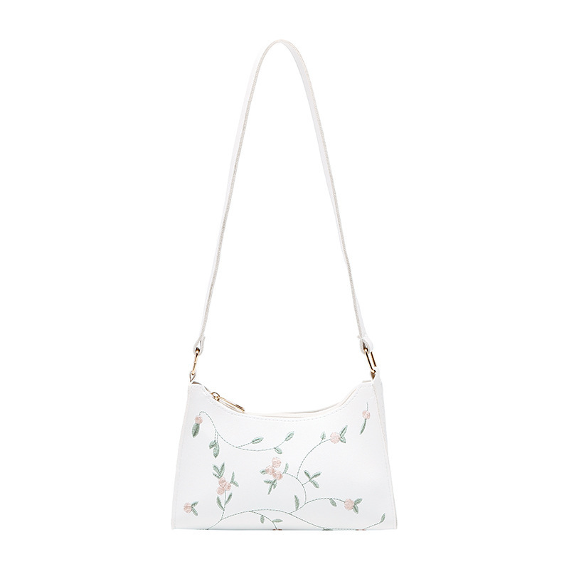 2024 nuevo estilo simple Hobo bordado bolsas de nicho diseño universal bolsas de hombro bolsas de mujer al por mayor