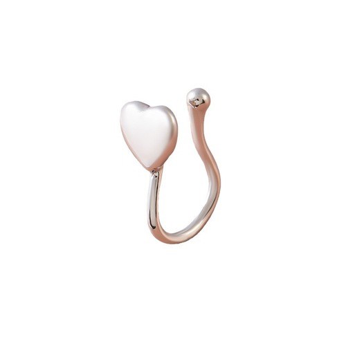 European and American creative non-perforated U-shaped nose clip copper inlaid zircon star love crown nose ring fake nose piercing jewelry