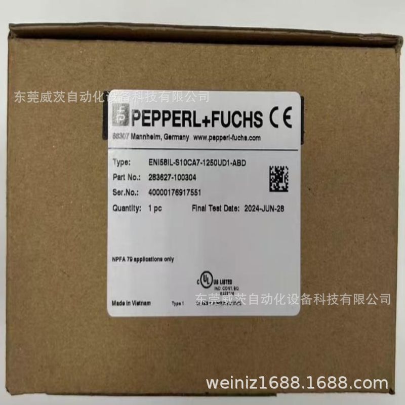 倍加福编码器   ENI58IL-S10CA7-1250UD1-ABD 全新包装现货  议价