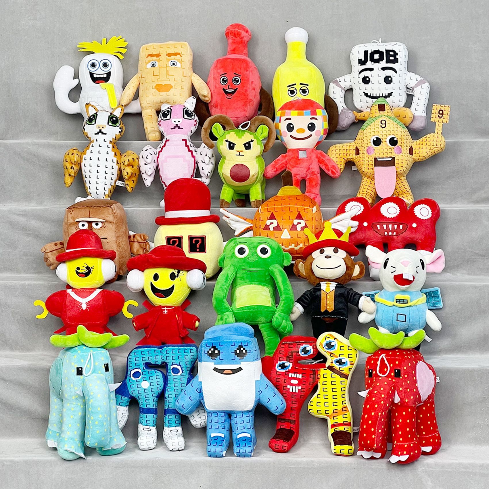 跨境新品 steal a brainrot jandel窃取脑腐毛绒玩具娃娃