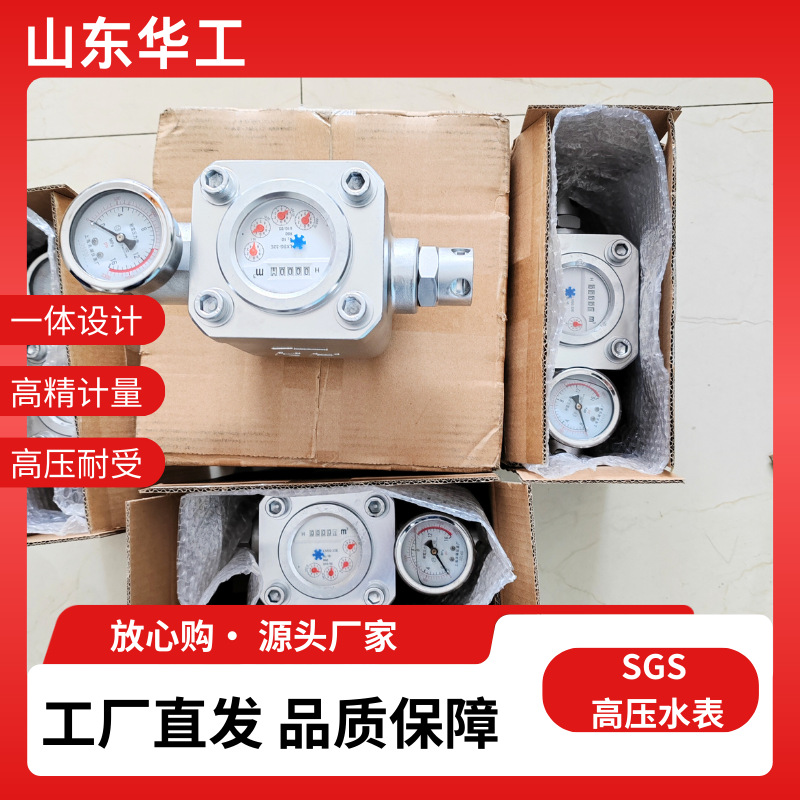 SGS型矿用双功能高压水表 SGZ煤层压力表采煤注水测压流量计