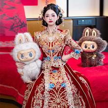 秀禾服婚服2025新款新娘结婚礼服中式高级感出阁服奢华礼服出嫁衣