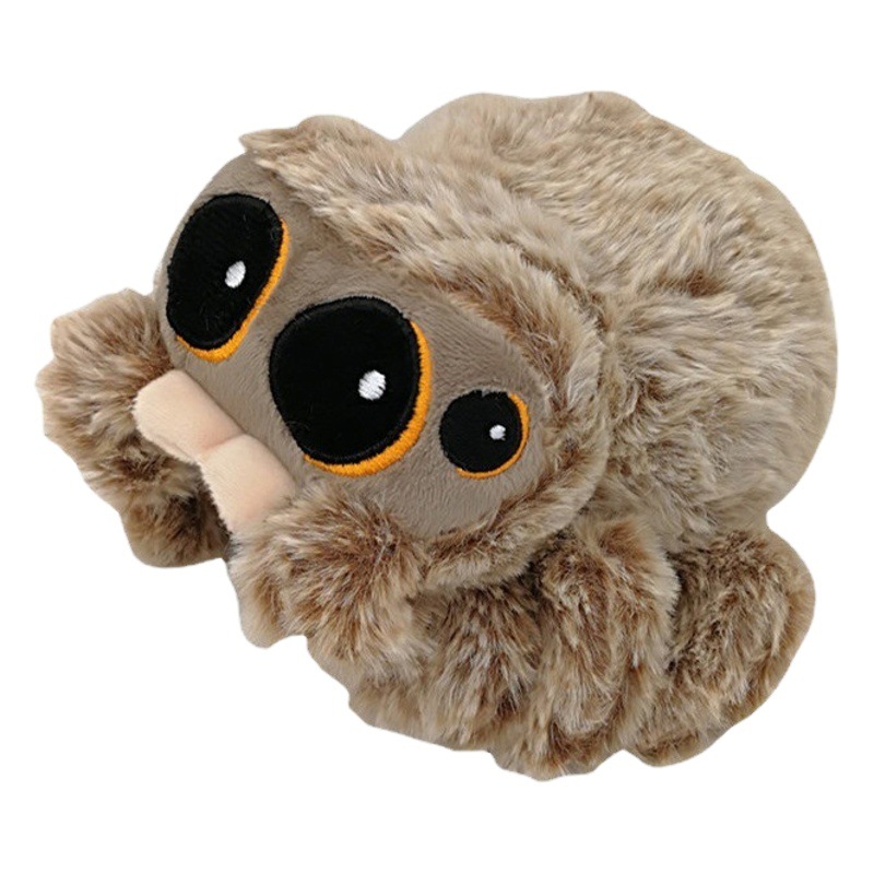 Transfronterizo popular pequeña araña Lucas araña muñeca de peluche Lucas de peluche saltando de juguete de la araña