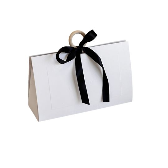 in stock Wholesale High-end Luxury Wooden Ring Ribbon Portable Gift Box Logo Carton Accompanying Gift Packaging Box