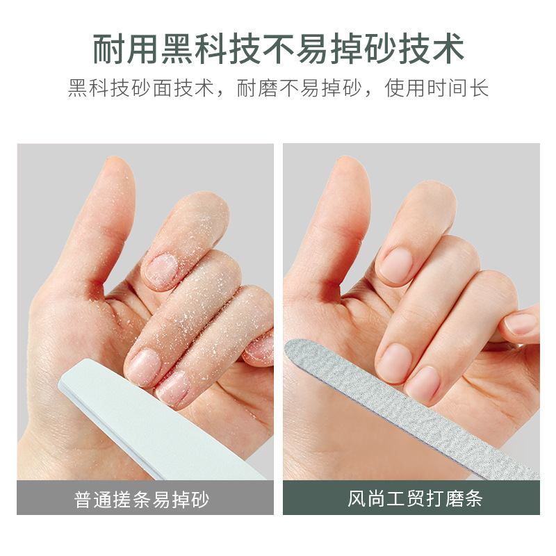 両面ネイルファイル、ネイルアクセサリー、ネイルチップ、ネイル研磨棒、ポリッシュストリップ、ネイルやすり|undefined