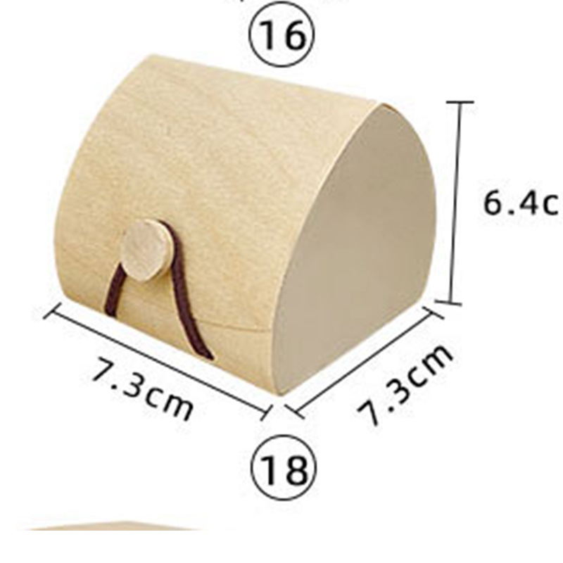 スポット木製樹皮茶食品化粧品包装箱ペストリーチーズキャンディー木箱収納ギフトボックス