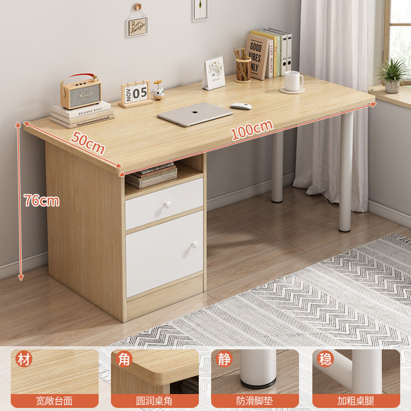 Escritorio de la computadora escritorio del estudiante simple moderno dormitorio mesa de escritura en CASA MESA DE TRABAJO Escritorio