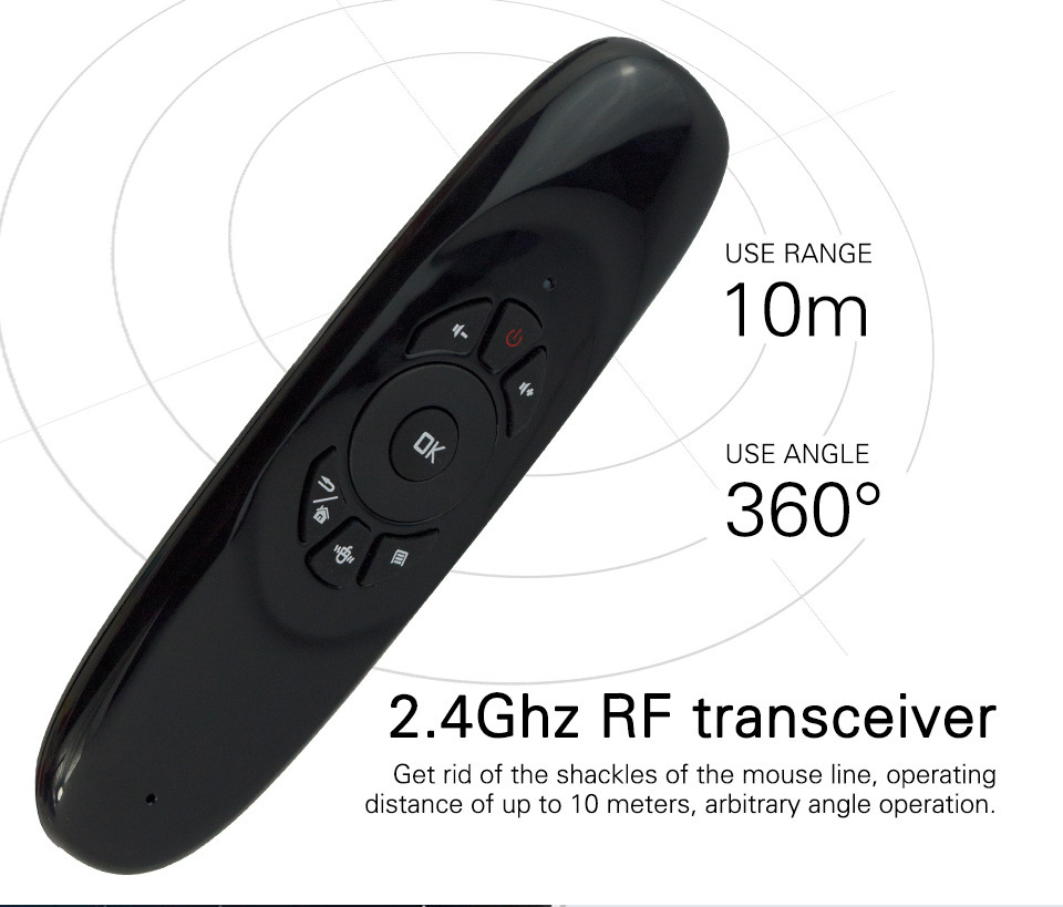 Air Mouse C120 Front View