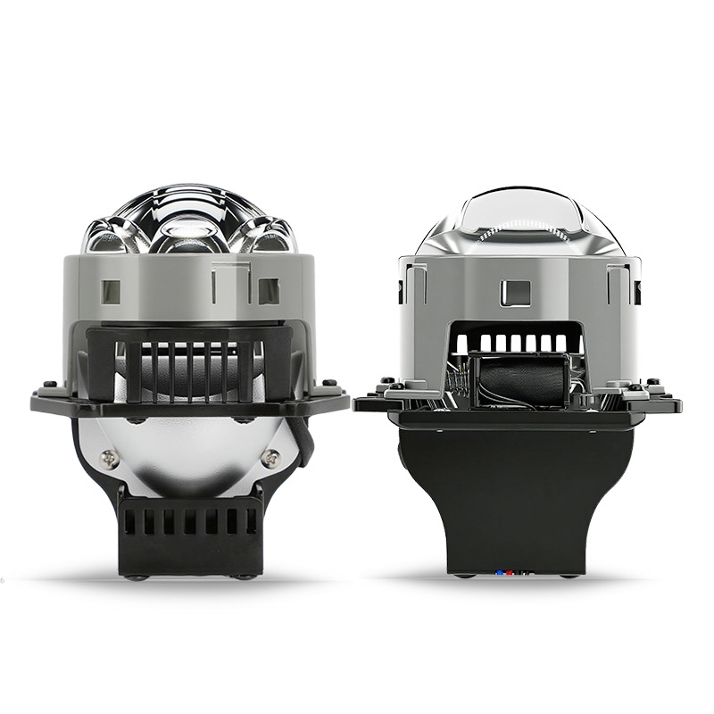 Transfronterizo P3D tres lentes de luz directa LED de alta potencia 69W transformar luz alta y baja luz láser faro