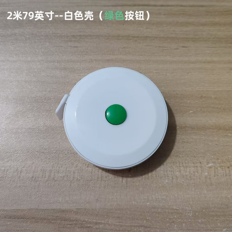 2 M cinta métrica 1,8 m ropa de medición retráctil cinta métrica logotipo impreso mini cinta métrica suave medición británica tres circunferencia altura Sastre regla